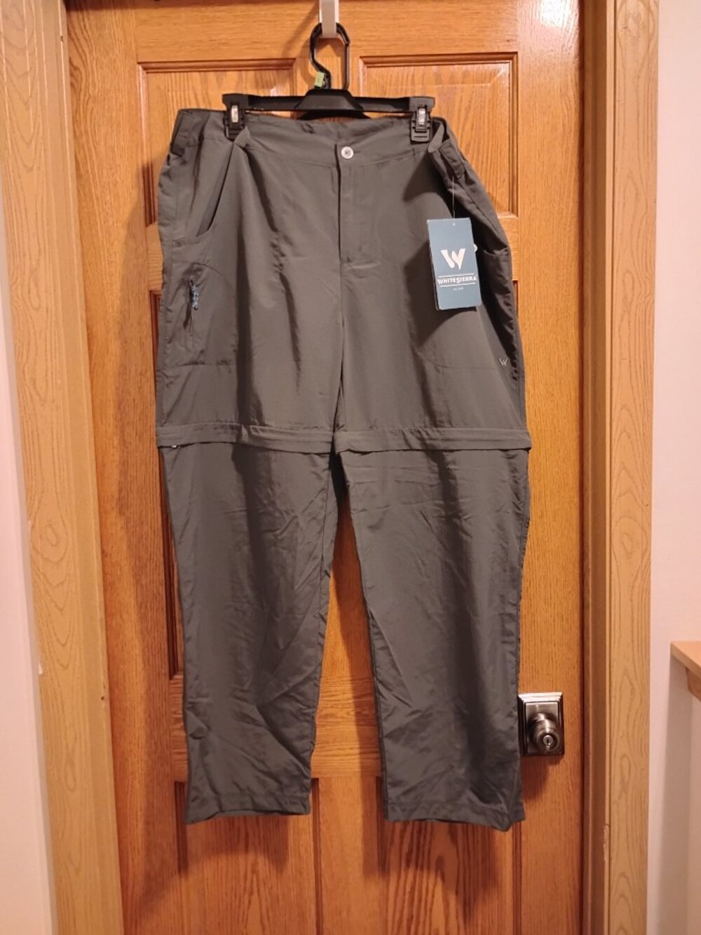 New White Sierra Mt. Tamalpais Stretch Convertible Pants Women Size 2X